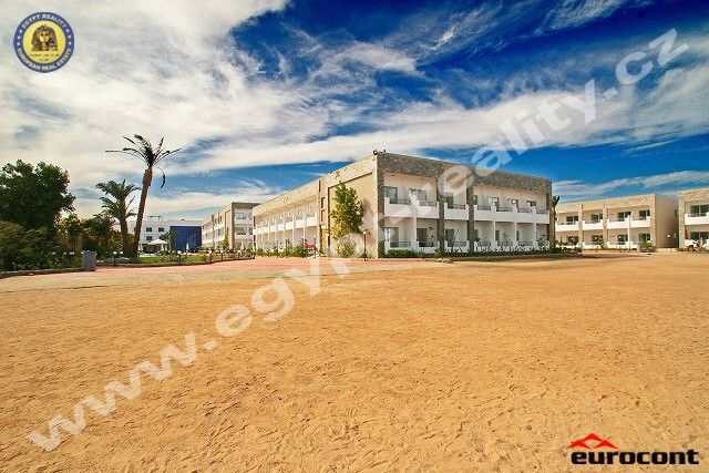 Egypt - Hurghada, Cecelia Resort, Pohled z pláže