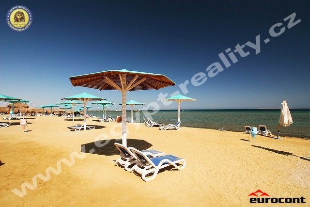Egypt - Hurghada - Selena Bay, Pláž resortu