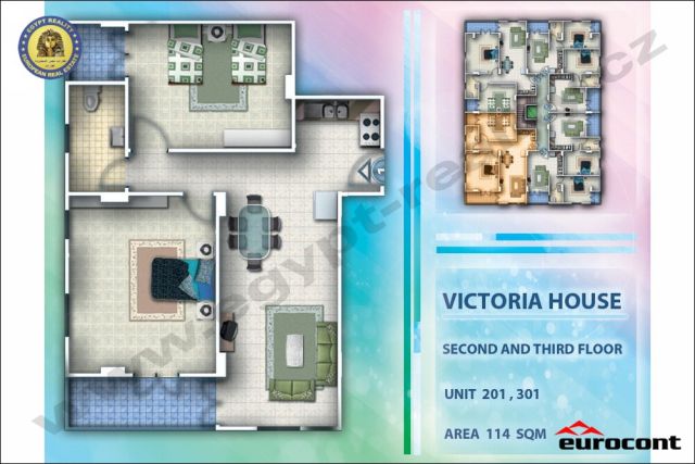 Victoria House 114m<sup>2</sup>