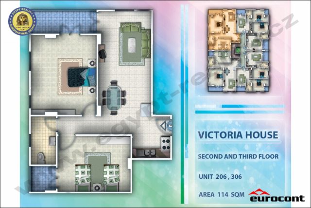 Victoria House 114m<sup>2</sup>